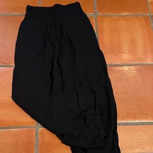 Black Harem Pants